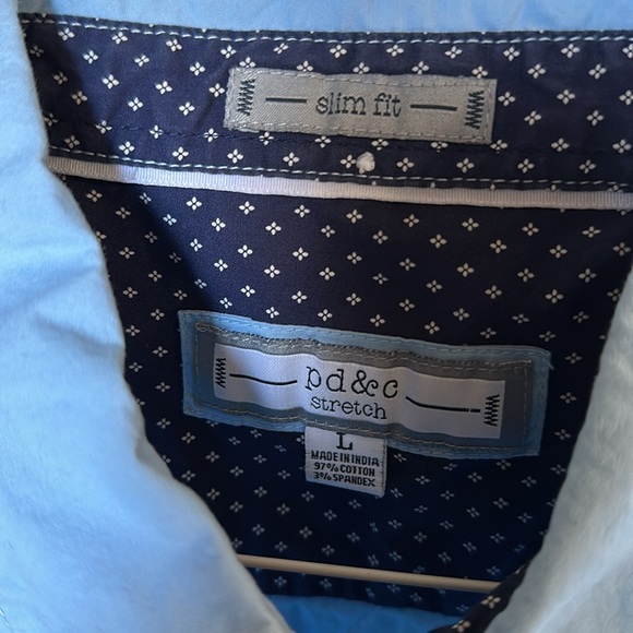 Boys PD&C Stretch Button Down - Picture 2 of 4